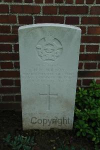 Canada Cemetery Tilloy Les Cambrai - Wilson, Harry William